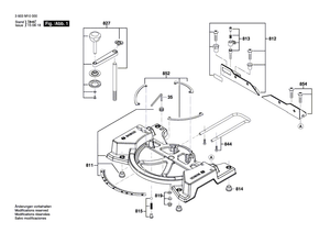 New Genuine Bosch 1609B02730 Set Of Handles