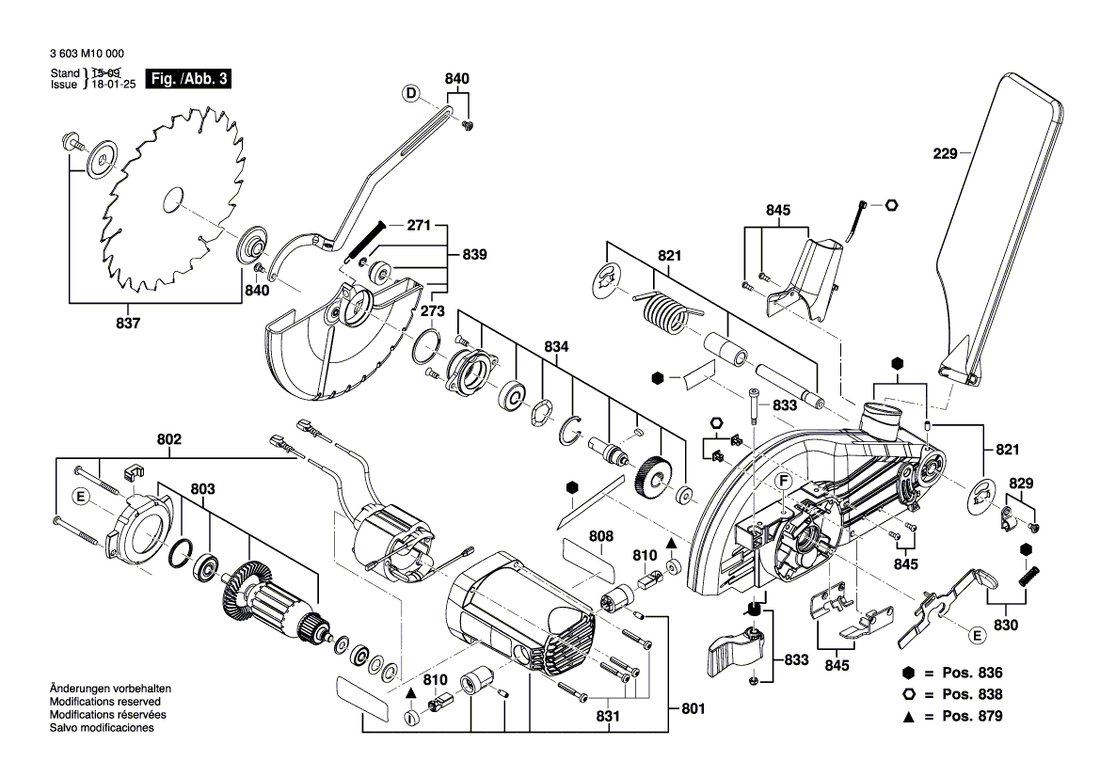 New Genuine Bosch 1609B02731 Leaf Spring