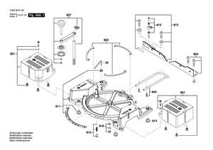 New Genuine Bosch 1609B02735 Table