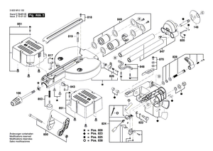 New Genuine Bosch 1609B02744 Yoke
