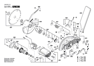 New Genuine Bosch 1609B02755 Fastening parts kit