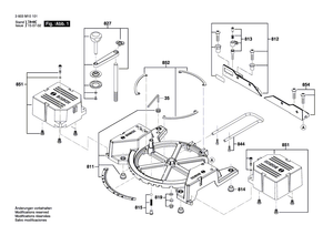 New Genuine Bosch 1609B02755 Fastening parts kit