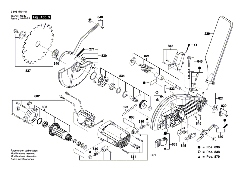 New Genuine Bosch 1609B02756 Profile Strut