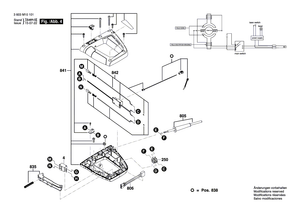 New Genuine Bosch 1609B02756 Profile Strut