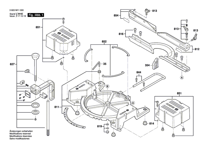 New Genuine Bosch 1609B02799 Scale