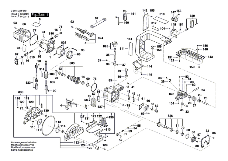 New Genuine Bosch 1609B03131 Screw