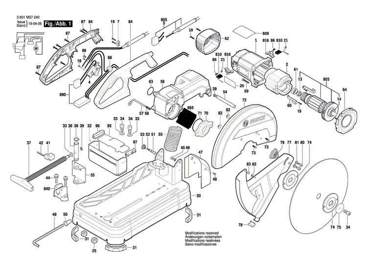 New Genuine Bosch 1609B03697 Soft Start-Up Module