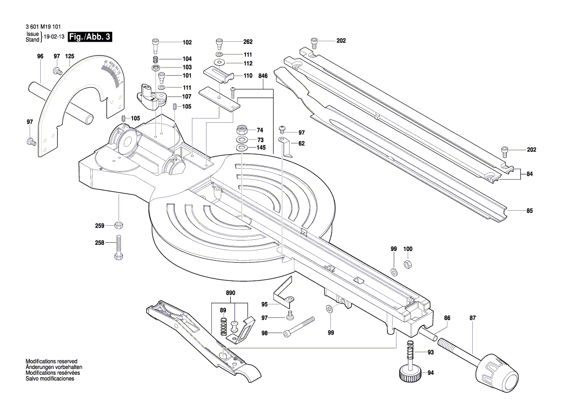 New Genuine Bosch 1609B03742 Adjusting bolt