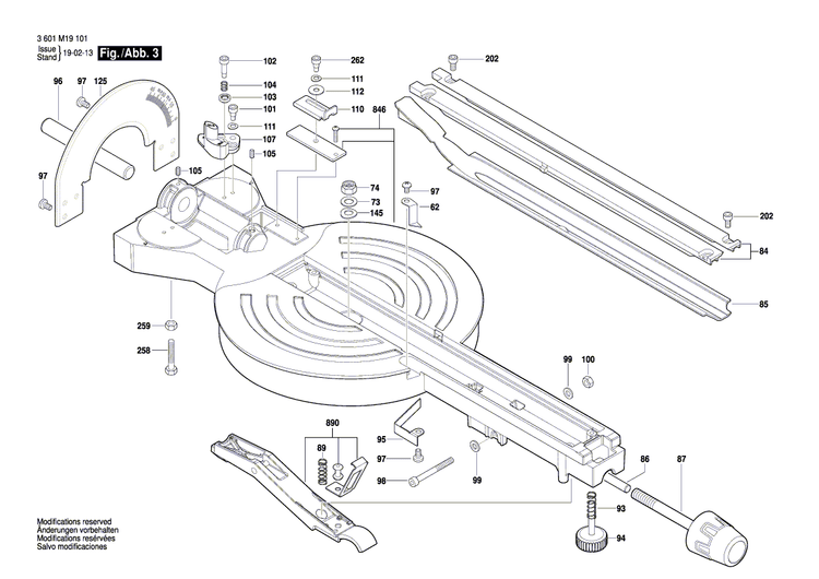 New Genuine Bosch 1609B03742 Adjusting bolt