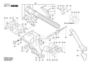 New Genuine Bosch 1609B04015 Arm