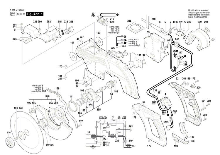 New Genuine Bosch 1609B04049 Locking Pin