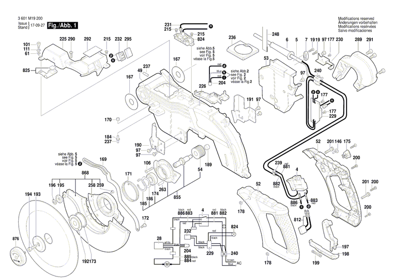 New Genuine Bosch 1609B04123 Pivot