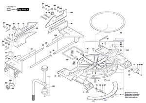 New Genuine Bosch 1609B04193 Warning Label
