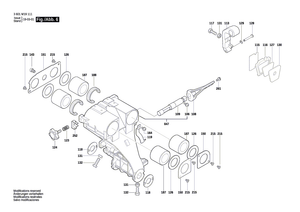 New Genuine Bosch 1609B04193 Warning Label