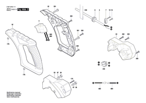 New Genuine Bosch 1609B04194 Warning Label