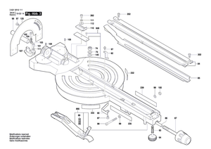 New Genuine Bosch 1609B04194 Warning Label