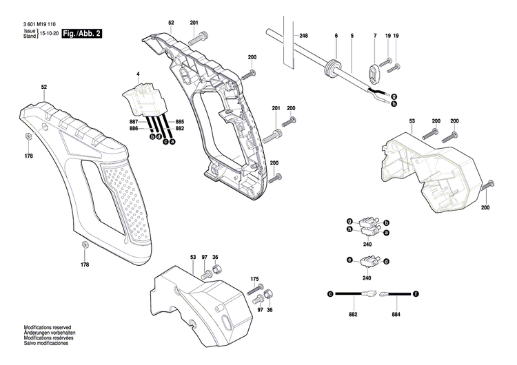 New Genuine Bosch 1609B04201 Clamping Flange