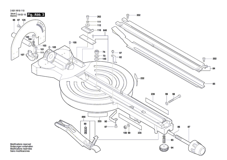 New Genuine Bosch 1609B04201 Clamping Flange