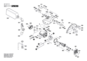 New Genuine Bosch 1609B04273 Mitre Fence