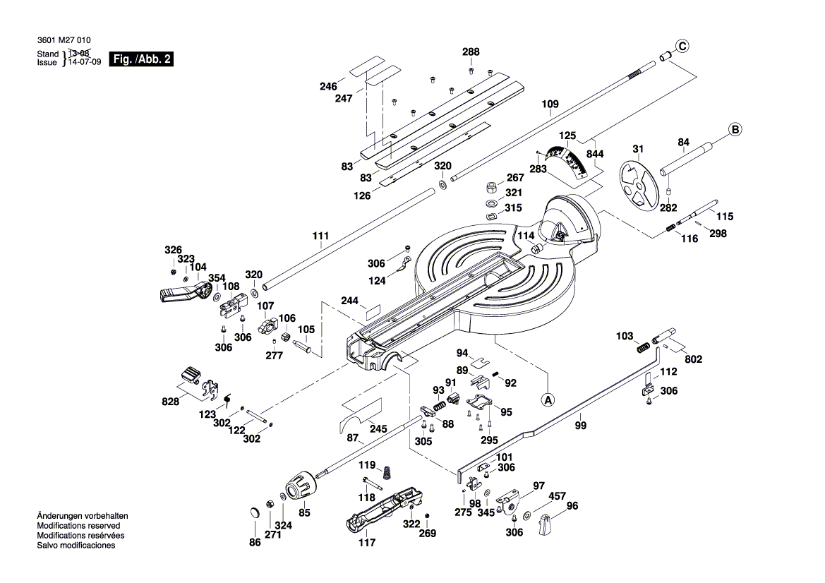 New Genuine Bosch 1609B04278 Housing Cover