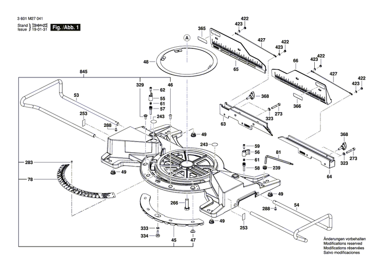 New Genuine Bosch 1609B04296 Gear