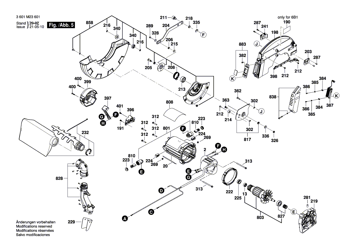 New Genuine Bosch 1609B04463 Mitre Fence