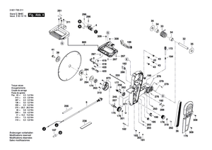 New Genuine Bosch 1609B04465 Mitre Fence