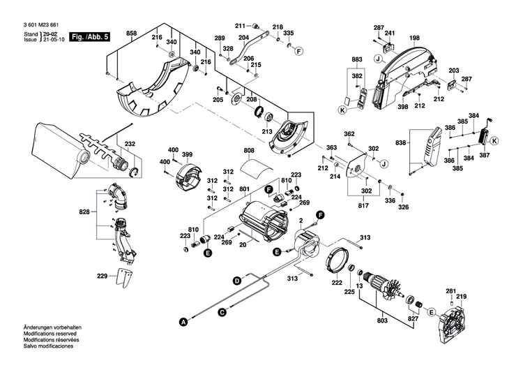 New Genuine Bosch 1609B04481 Plate