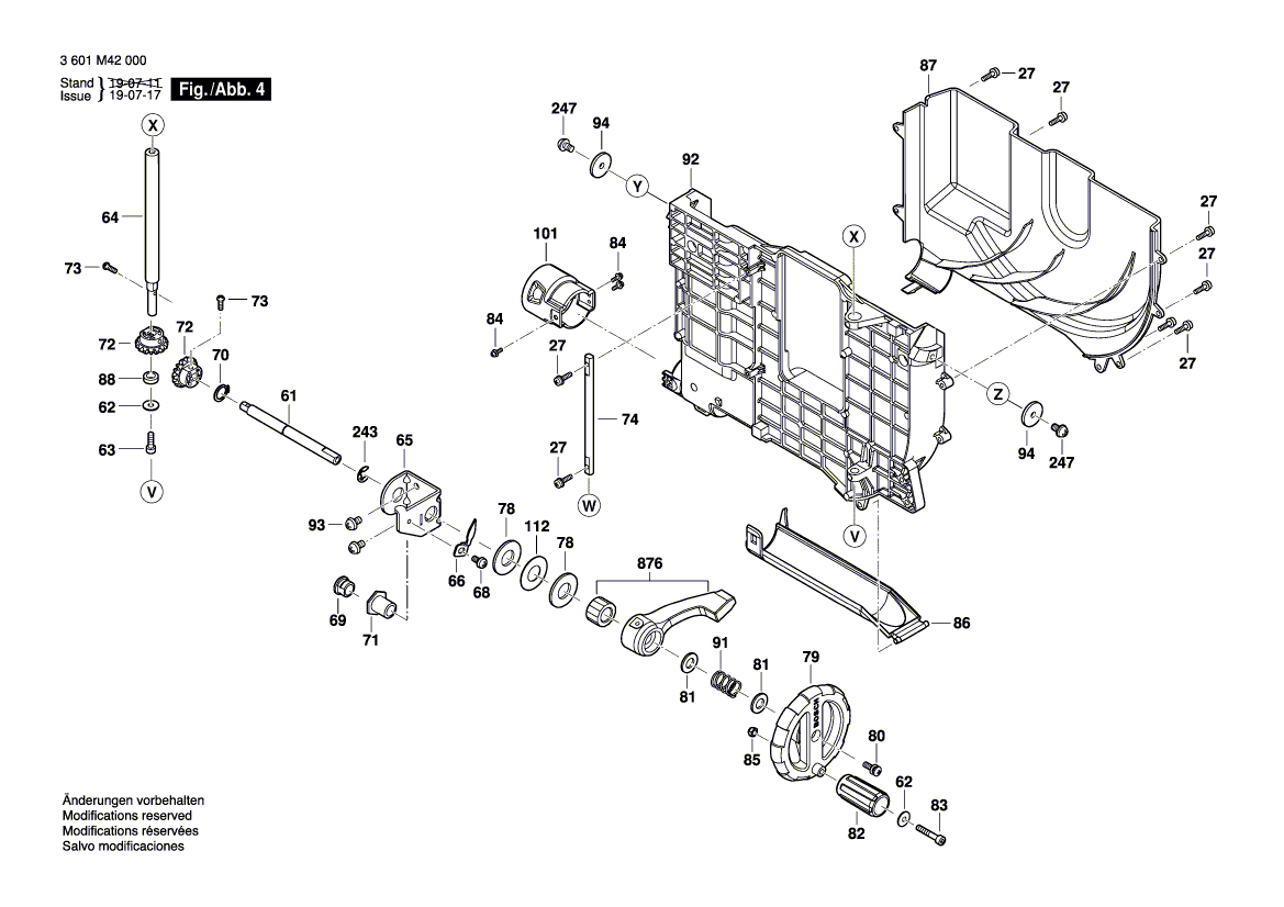 New Genuine Bosch 1609B04533 Pointer