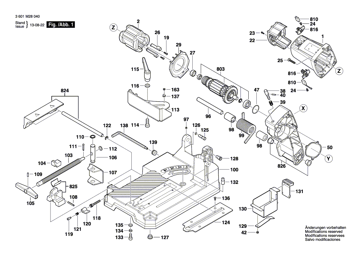 New Genuine Bosch 1609B04602 Base