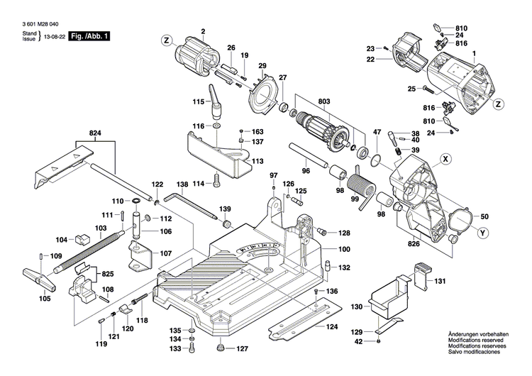 New Genuine Bosch 1609B04602 Base