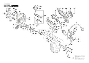 New Genuine Bosch 1609B04682 Spindle With Gear