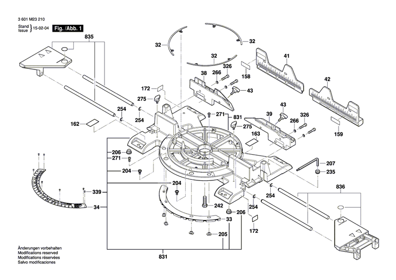 New Genuine Bosch 1609B04726 Rod
