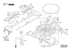 New Genuine Bosch 1609B04744 Shoulder Screw