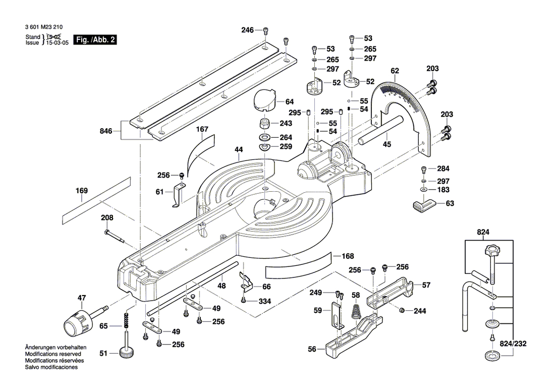 New Genuine Bosch 1609B04751 Pointer