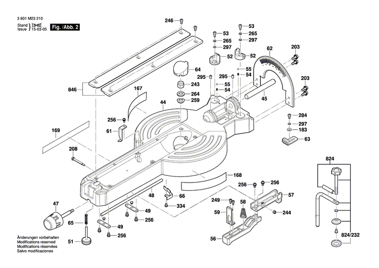 New Genuine Bosch 1609B04794 Locking Lever