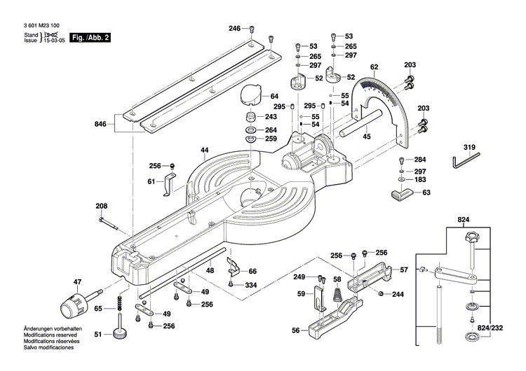 New Genuine Bosch 1609B04813 Channel