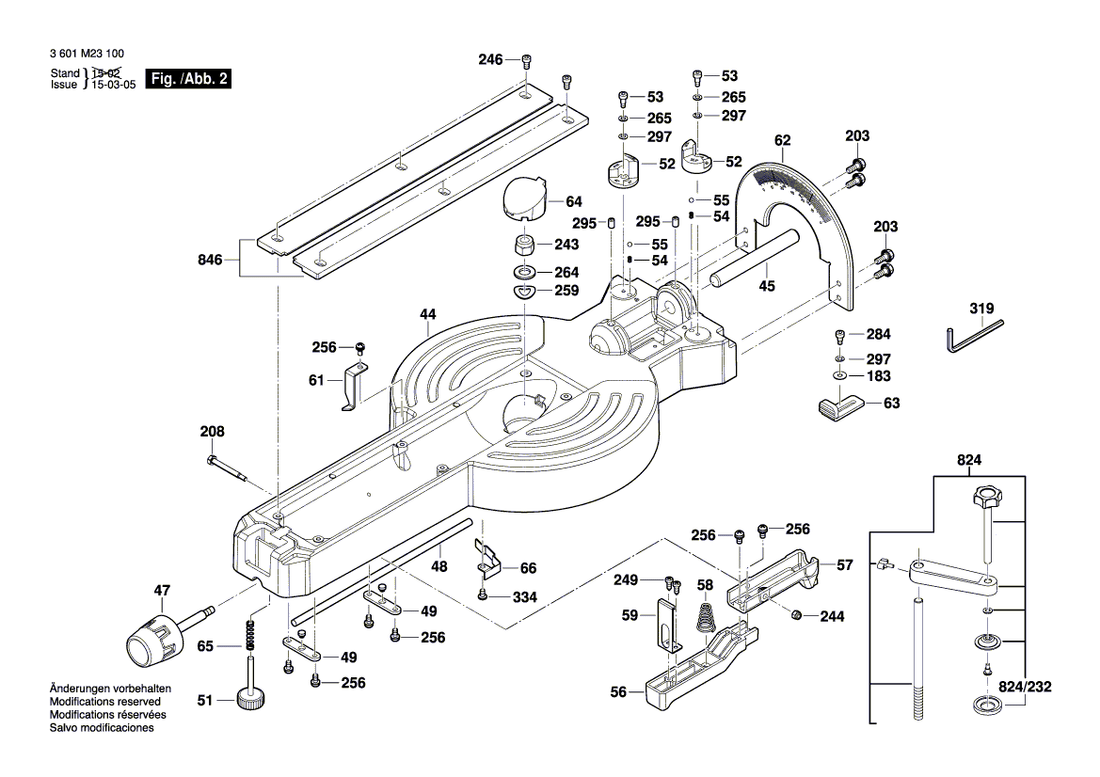 New Genuine Bosch 1609B04815 Chip Deflector