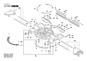 New Genuine Bosch 1609B04823 Safety Guard