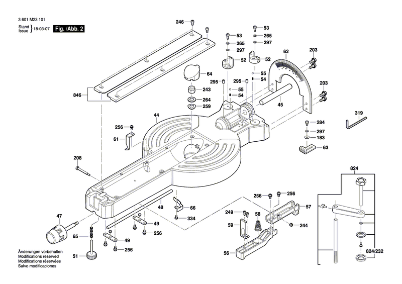 New Genuine Bosch 1609B04848 Support bracket