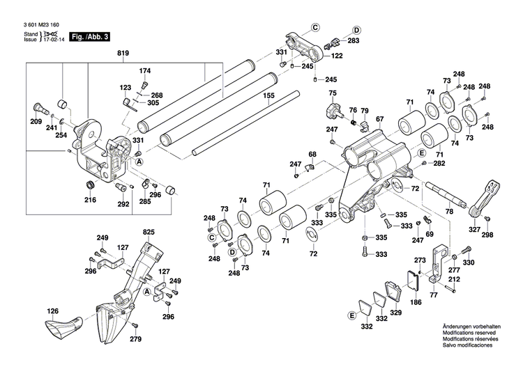New Genuine Bosch 1609B04863 Wire