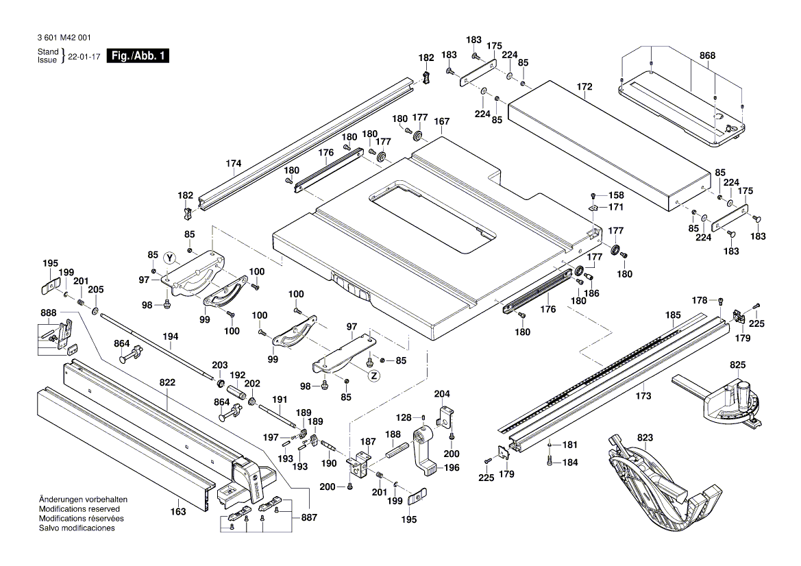 New Genuine Bosch 1609B04911 Screw