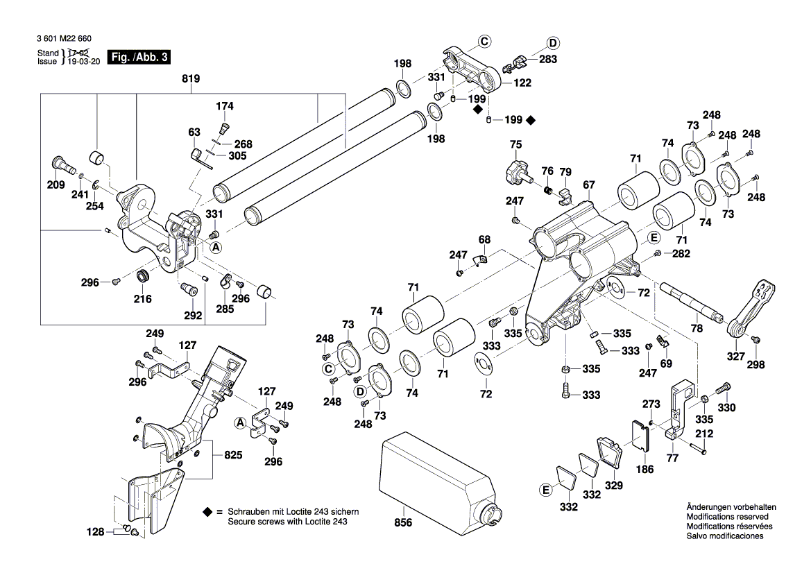New Genuine Bosch 1609B04924 Wire