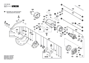 New Genuine Bosch 1609B04924 Wire