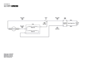 New Genuine Bosch 1609B04948 Manufacturer's nameplate