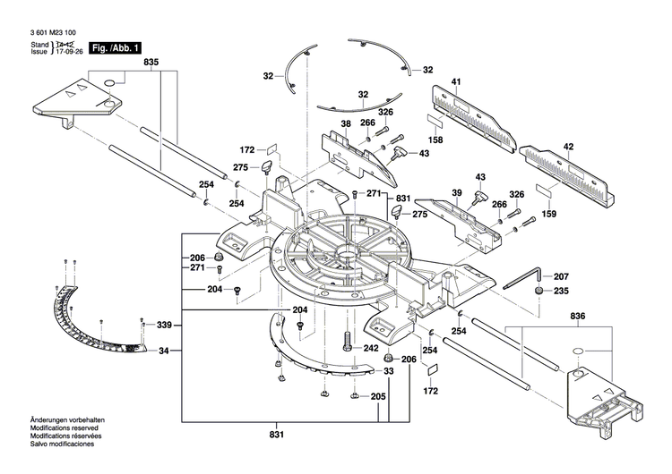 New Genuine Bosch 1609B04951 Label