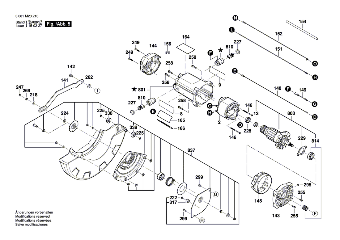 New Genuine Bosch 1609B05018 Dust Extraction