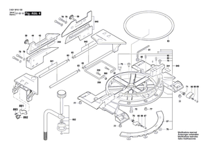New Genuine Bosch 1609B05213 Nameplate