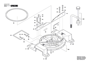 New Genuine Bosch 1609B05241 Lever