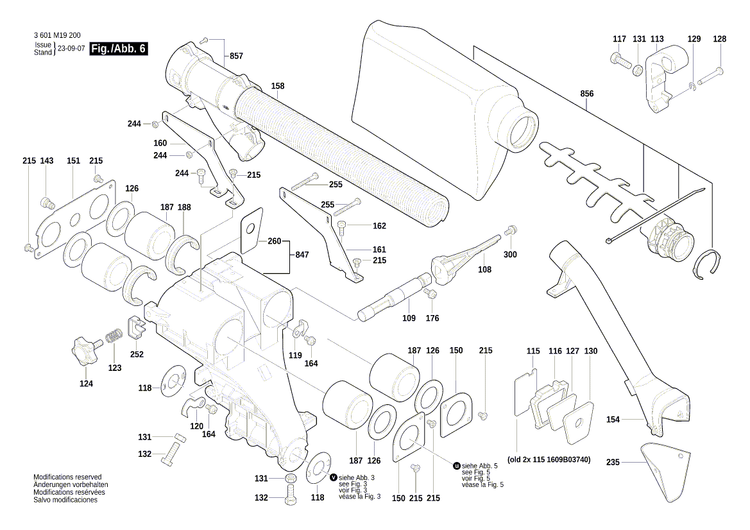 New Genuine Bosch 1609B05391 Screw